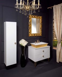 Столешница Armadi Art Solid Glass 80см белый 851-080